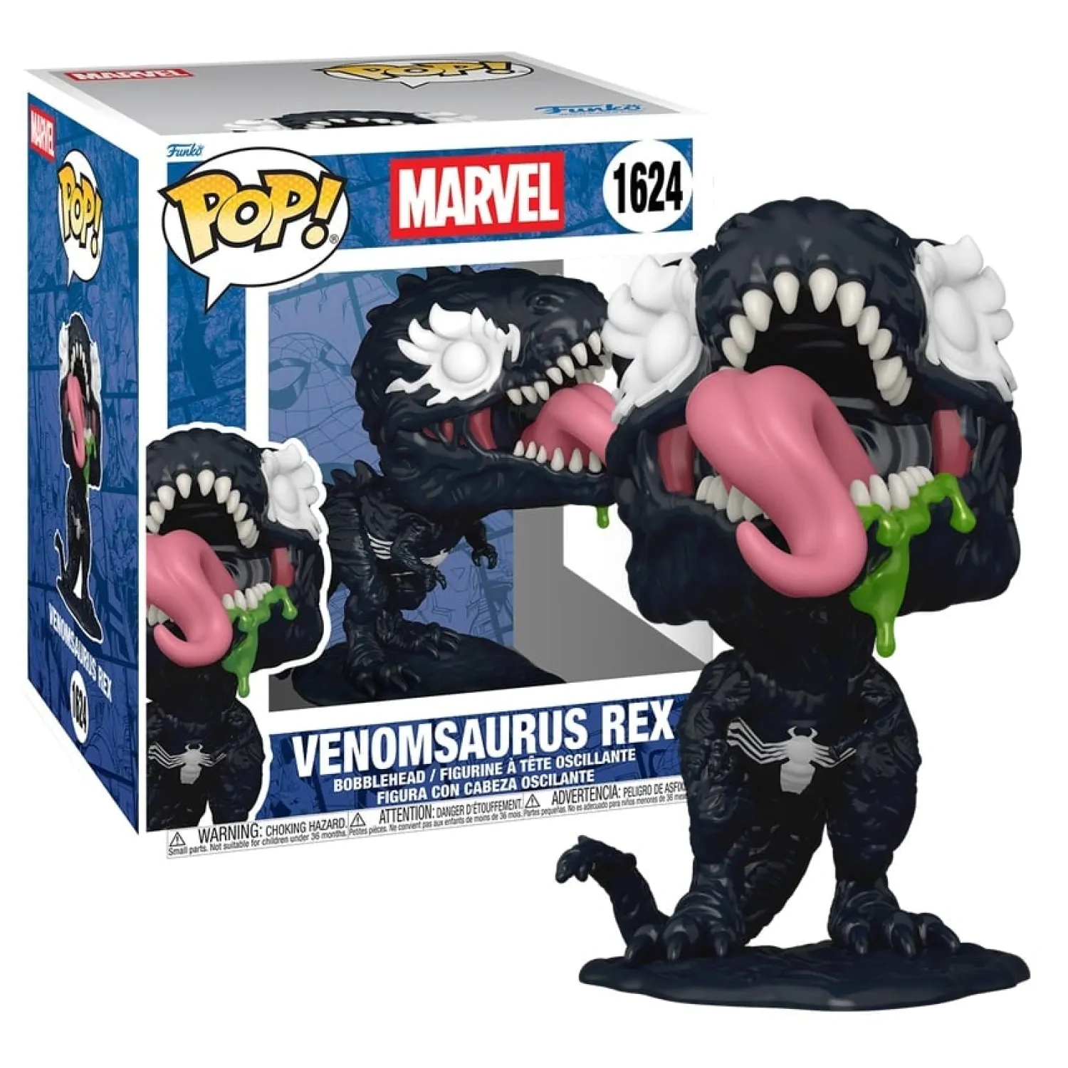 Funko POP figura Super Marvel Venomsaurus Rex termékfotó
