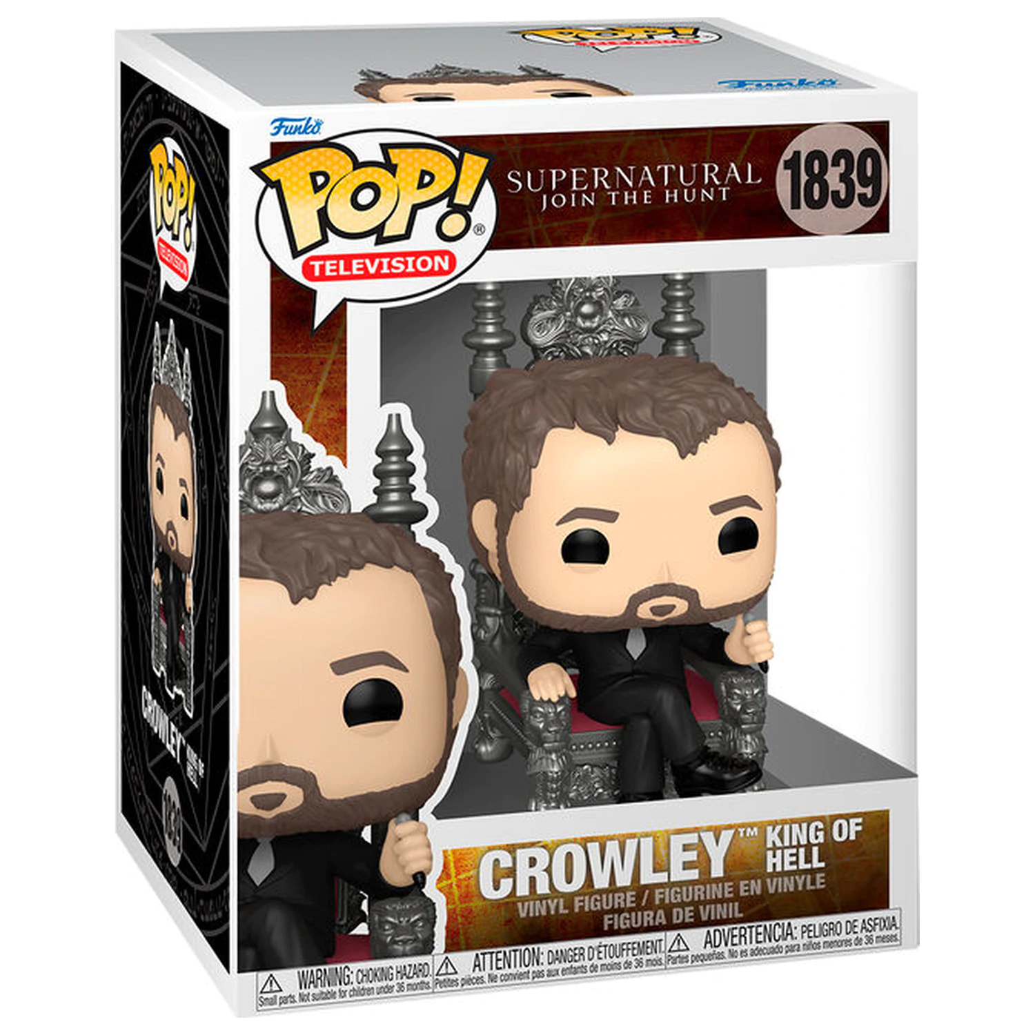 Funko POP figura Supernatural Join the Hunt Death Crowley King of Hell termékfotó