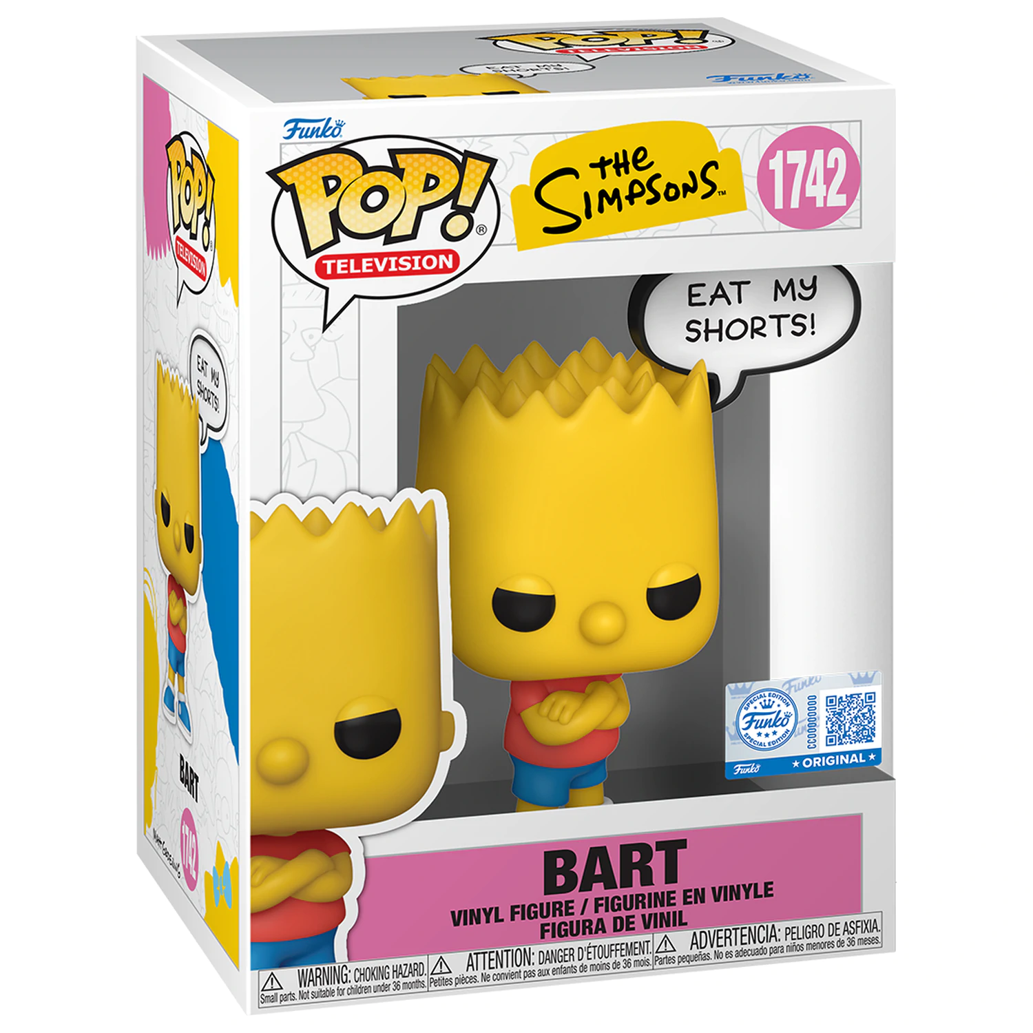 Funko POP figura The Simpsons Bart Exkluzív termékfotó