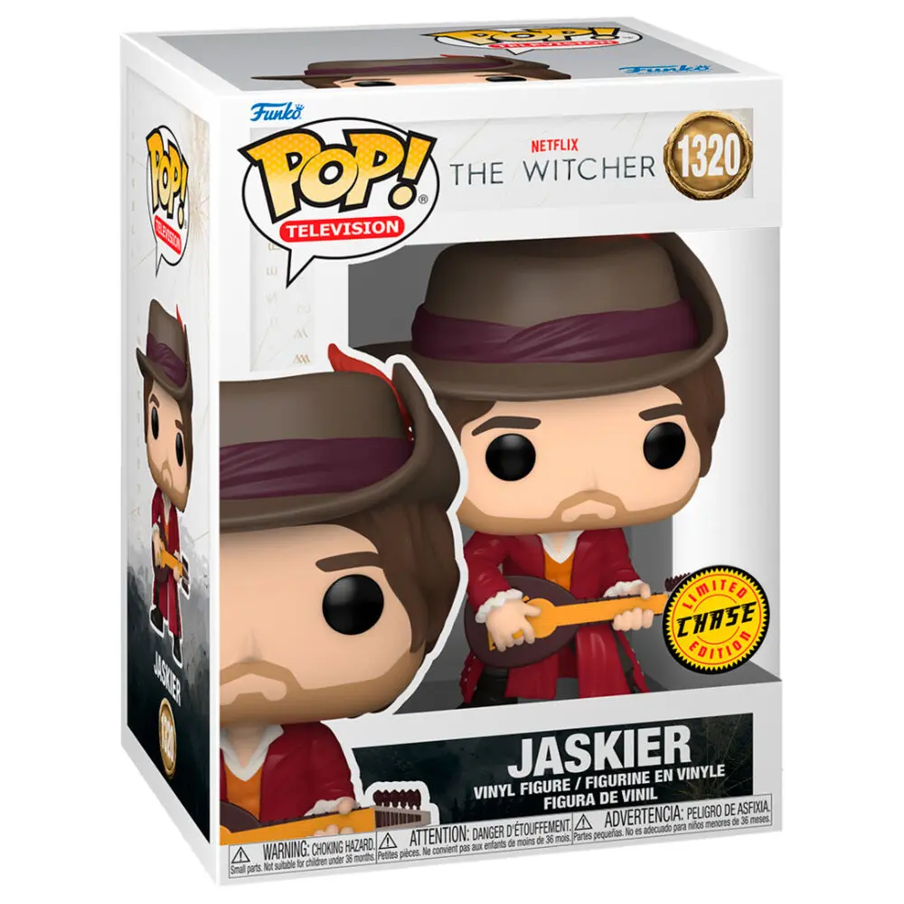 Funko POP figura The Witcher Jaskier Chase termékfotó
