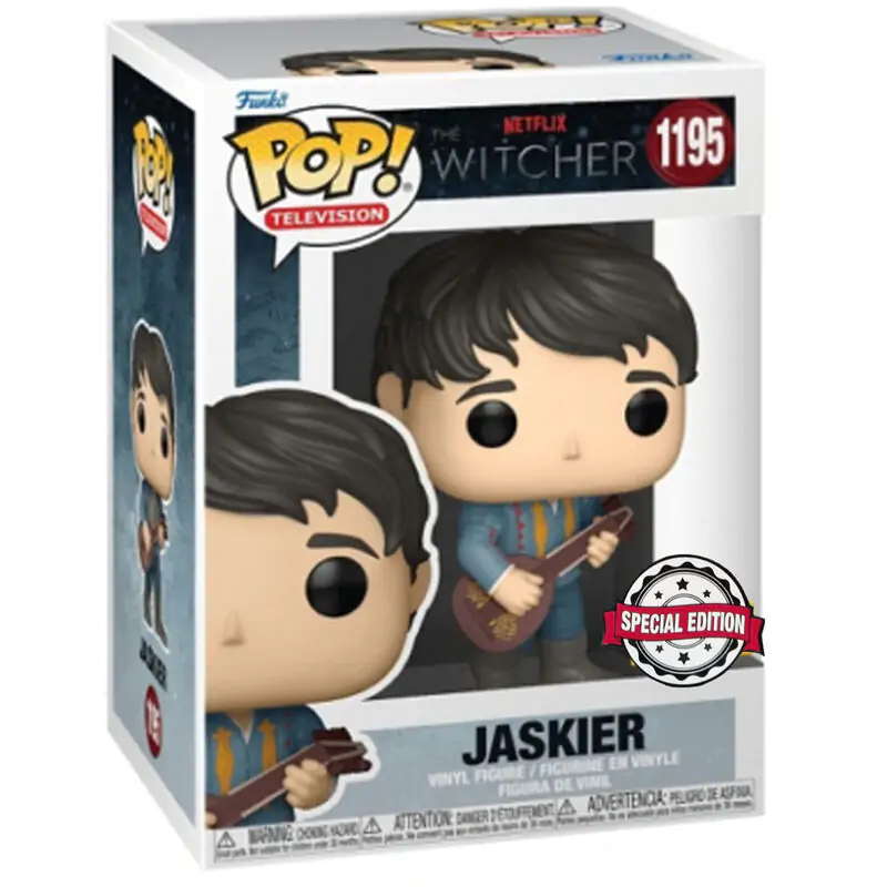 Funko POP figura The Witcher Jaskier Exkluzív termékfotó