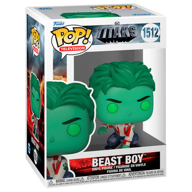 Funko POP figura Titans Beast Boy termékfotó