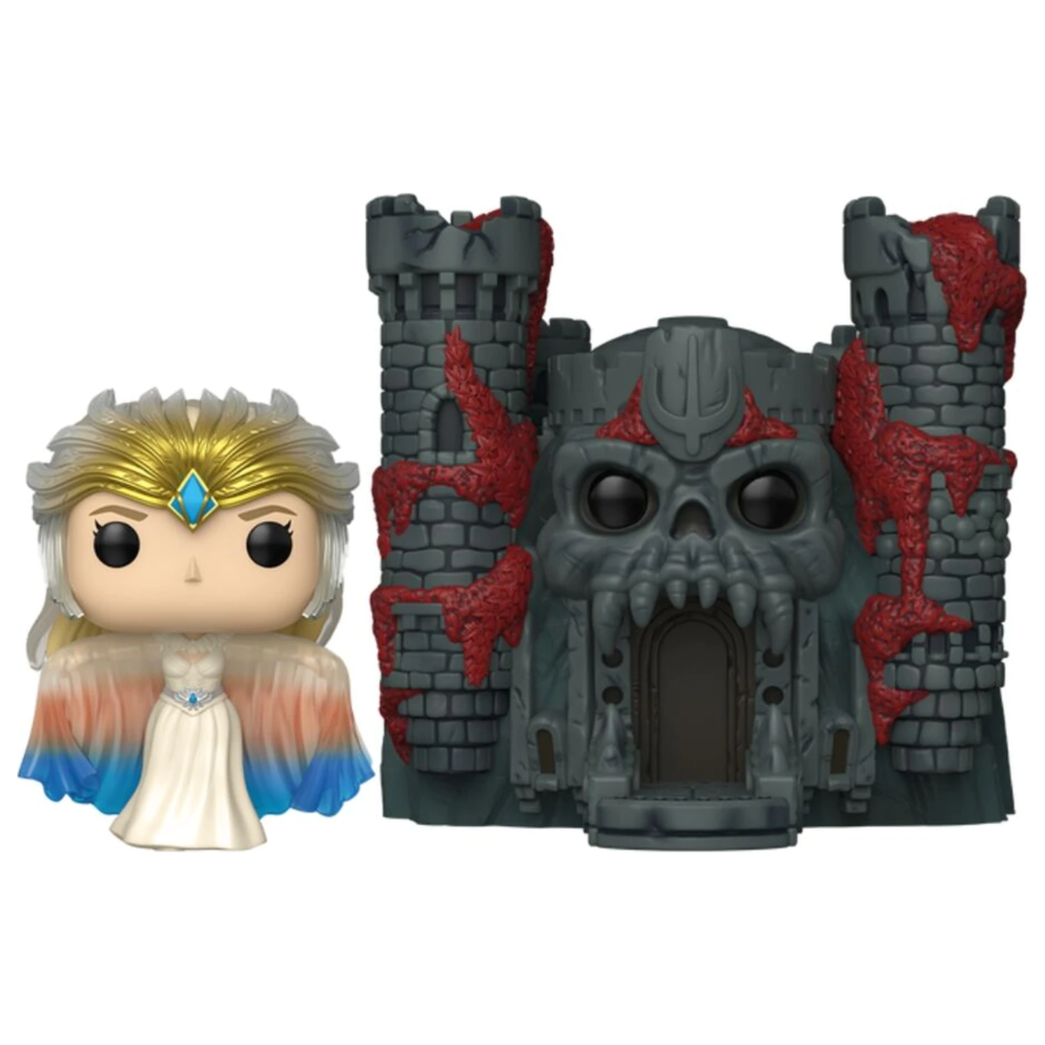Funko POP figura Town Masters of the Universe Sorceress with Castle Grayskull Live Action termékfotó