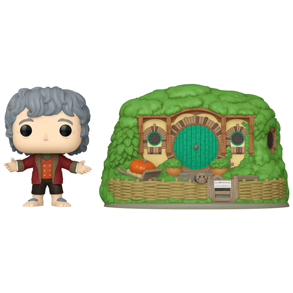 Funko POP figure Town The Lord of the Rings Bilbo Baggins with Bag-End termékfotó