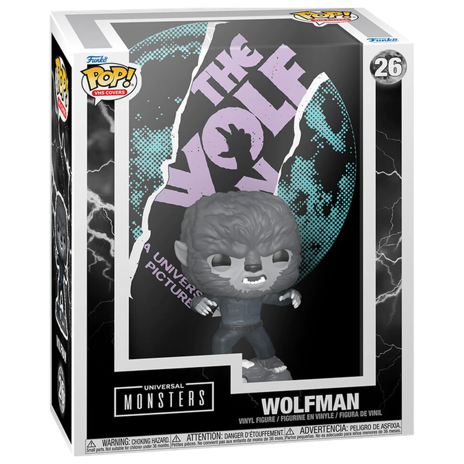 Funko POP figura VHS Universal Monsters Wolfman termékfotó