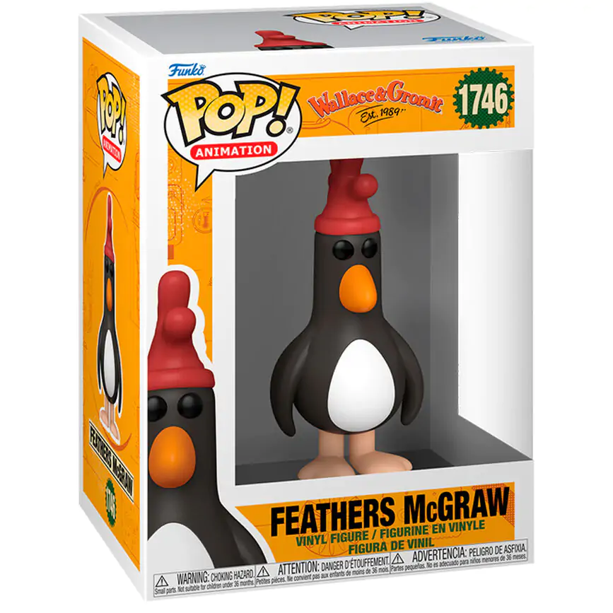 Funko POP figura Wallace & Gromit Feathers McGraw termékfotó