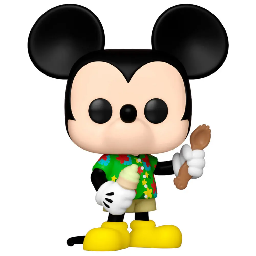 Walt Disney Word 50th Anniversary POP! Disney Vinyl Figure Aloha Mickey Mouse 9 cm termékfotó