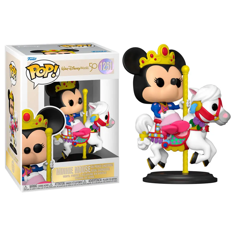 Funko POP figura Walt Disney World 50th Évforduló Minnie egér Carrousel termékfotó