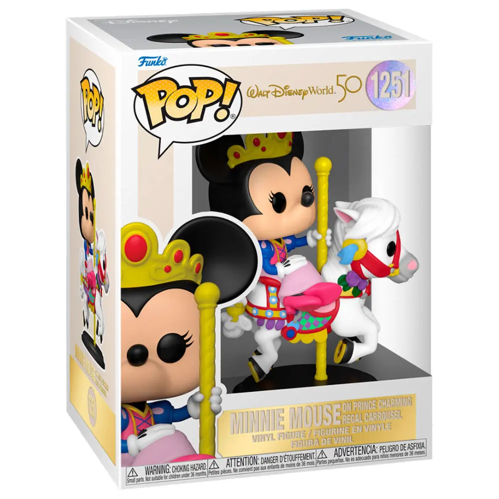Funko POP figura Walt Disney World 50th Évforduló Minnie egér Carrousel termékfotó