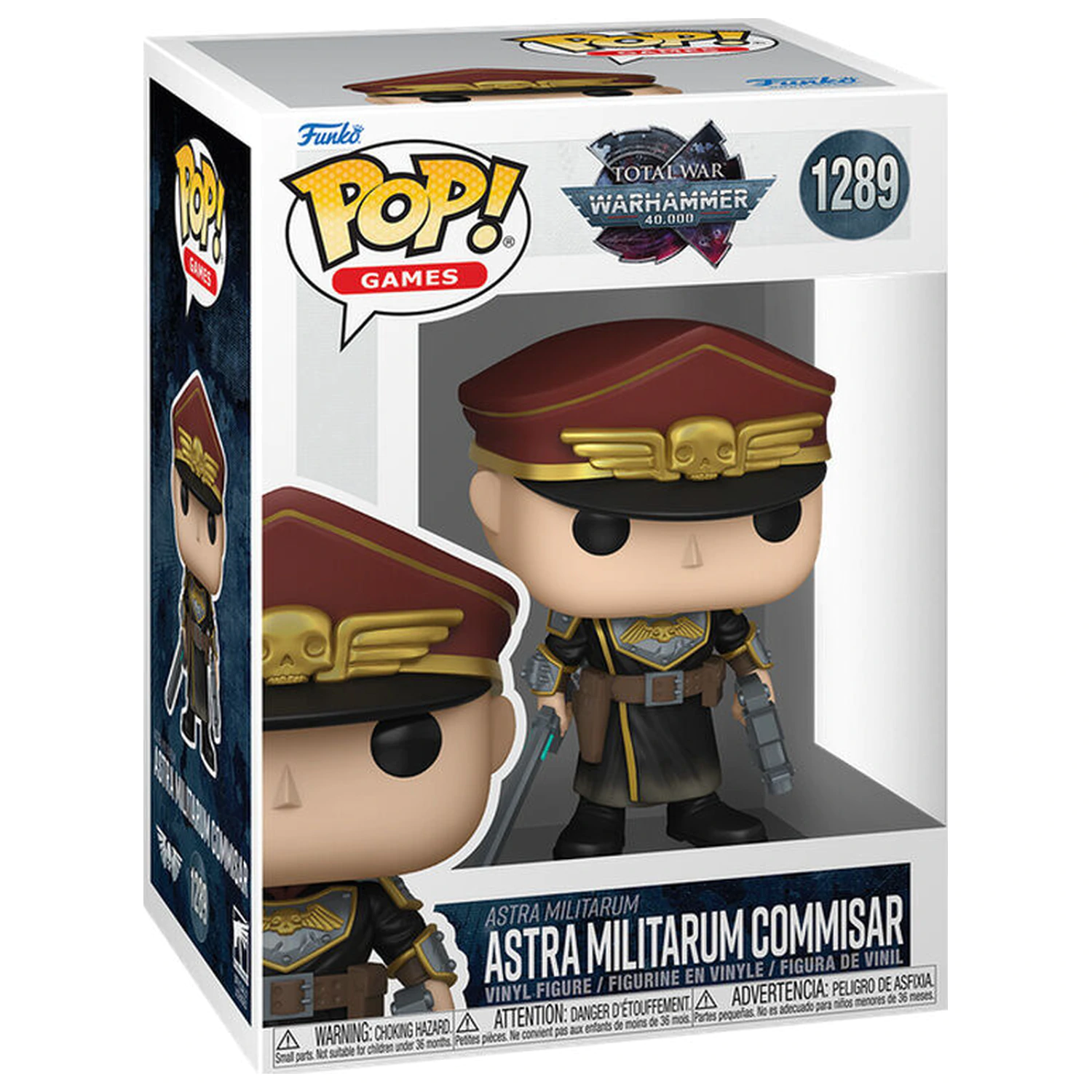 Funko POP figura Warhammer Astra Militarum Commisar termékfotó