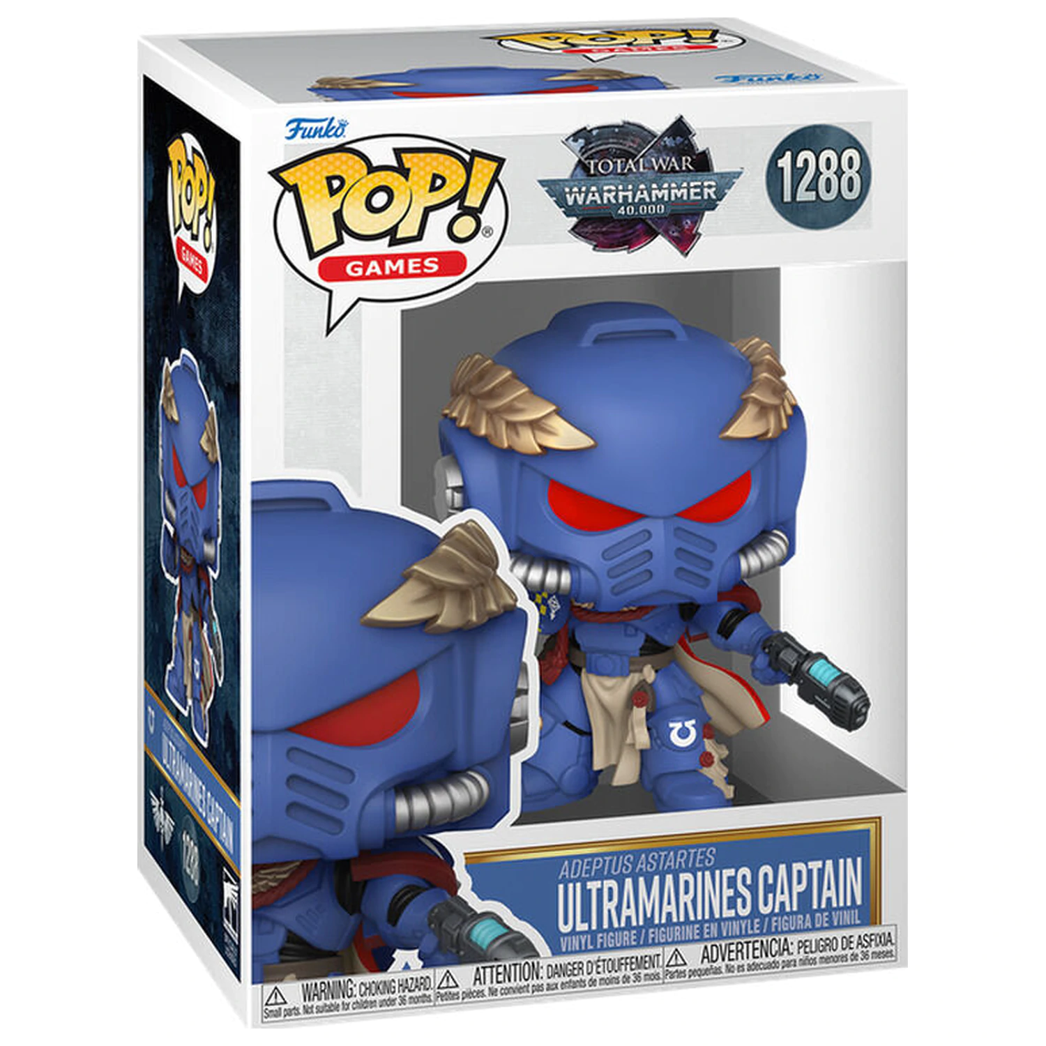 Funko POP figura Warhammer Captain Justain termékfotó
