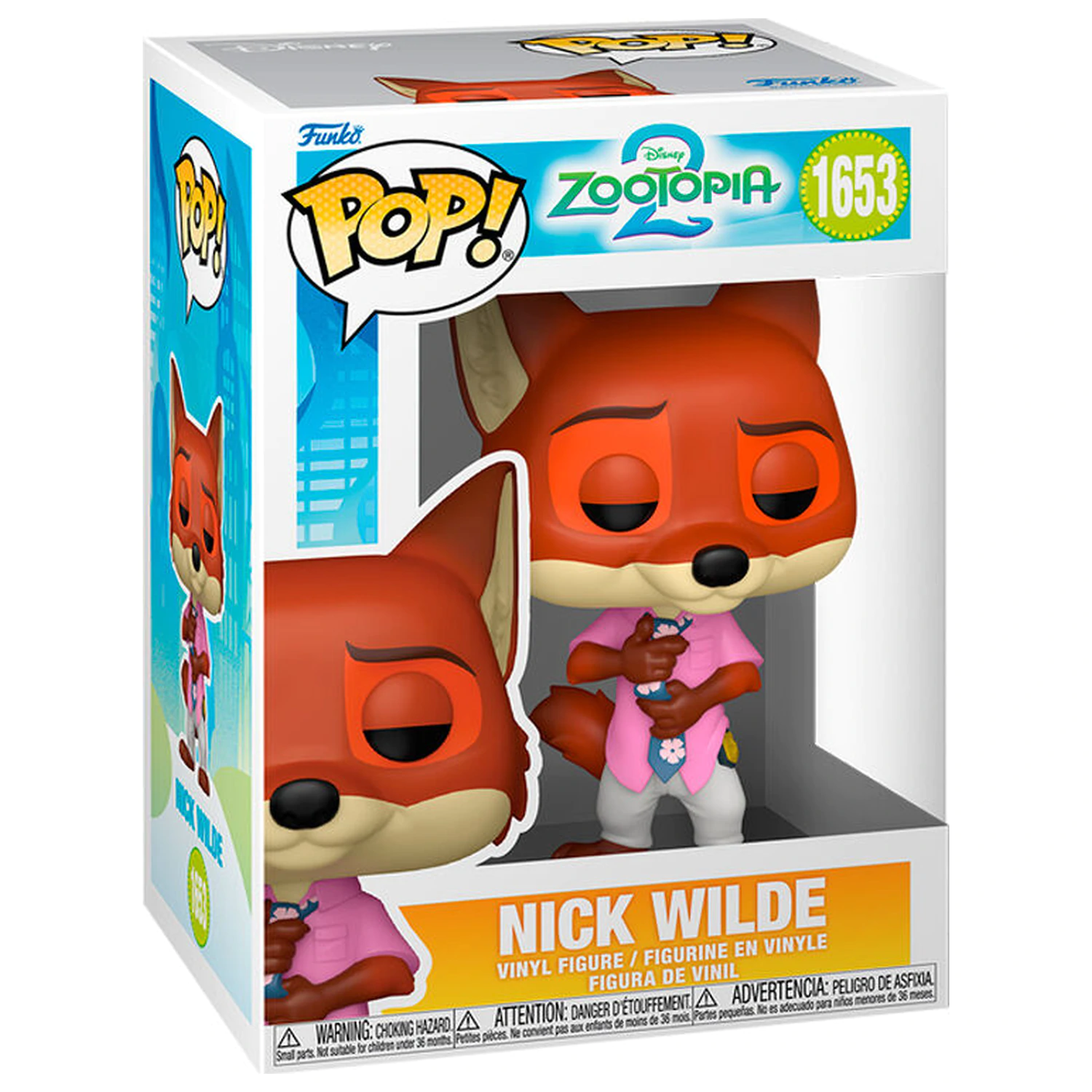 Funko POP figura Zootopia 2 Nick Wilde termékfotó