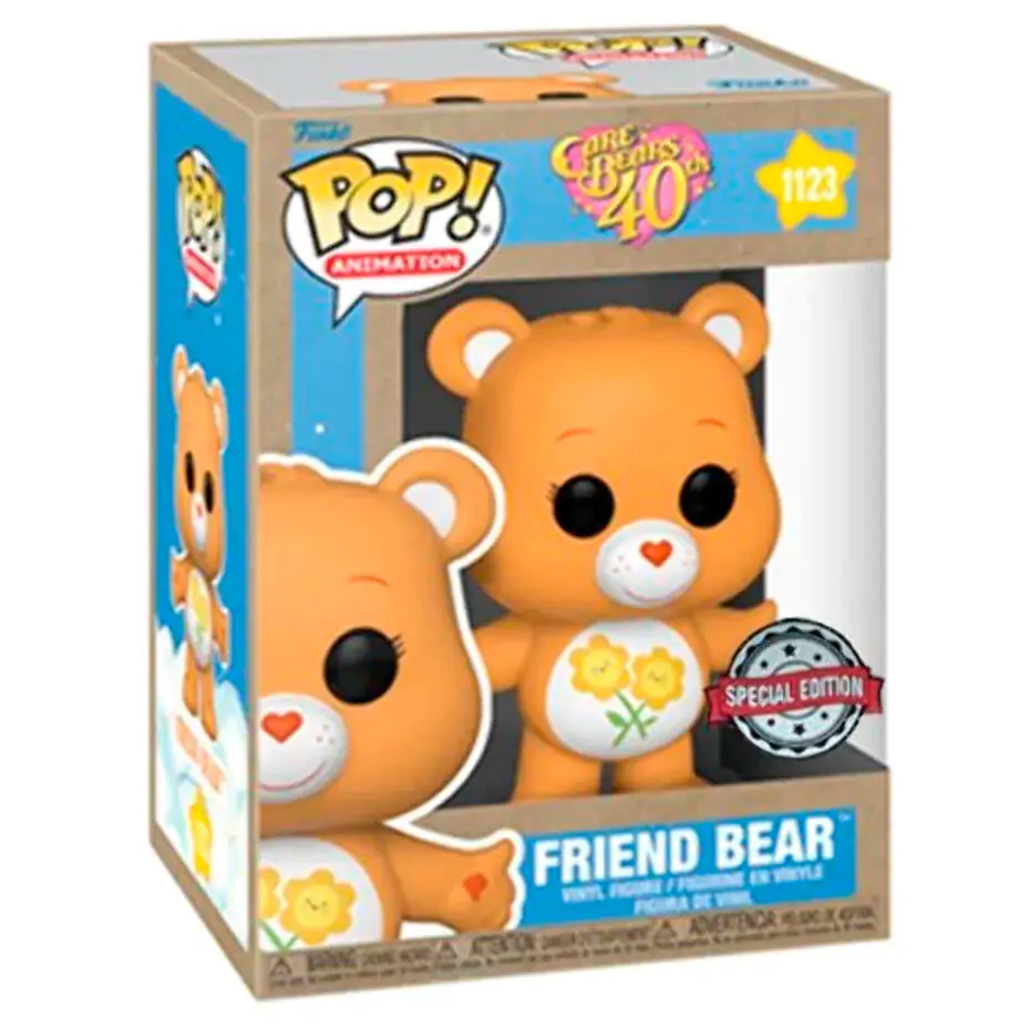 Funko POP figuraCare Bears 40th Anniversary Friend Bear Exkluzív termékfotó