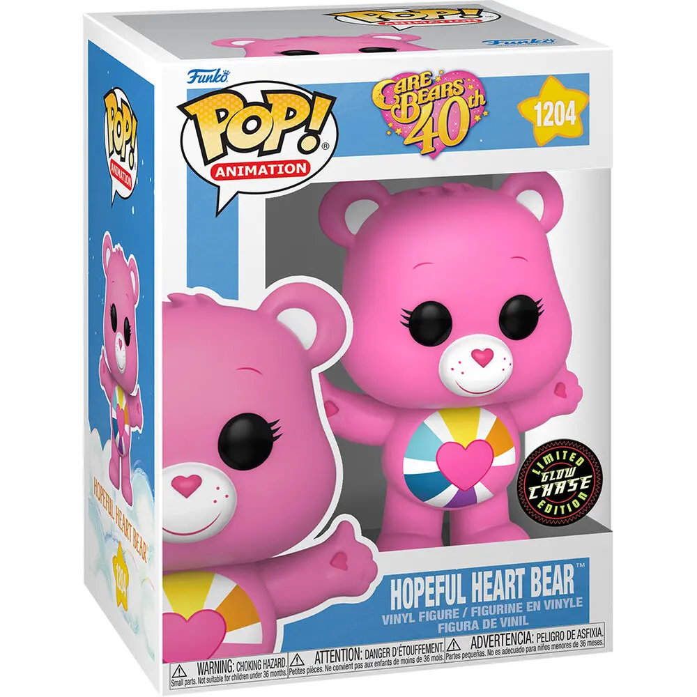 Funko POP figure Care Bears 40th Anniversary Hopeful Heart Bear Chase termékfotó