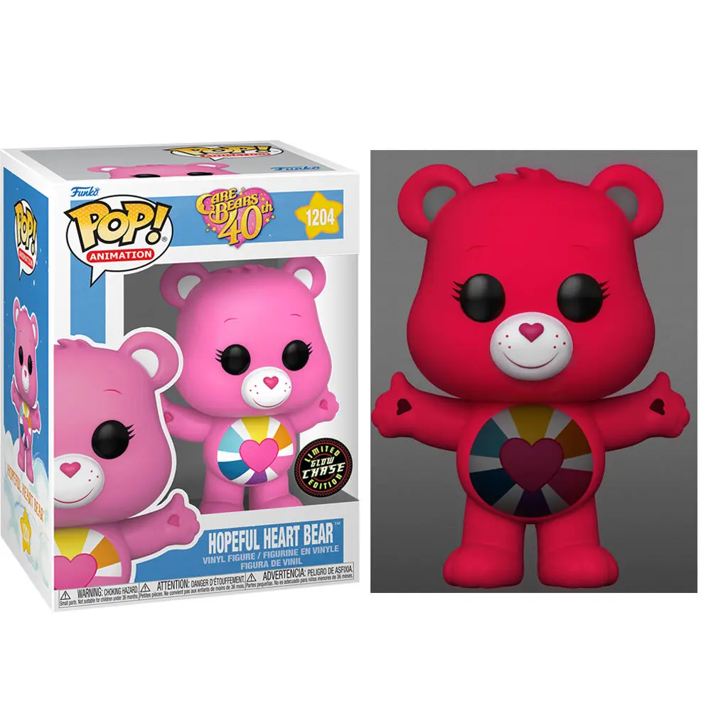 Funko POP figure Care Bears 40th Anniversary Hopeful Heart Bear Chase termékfotó