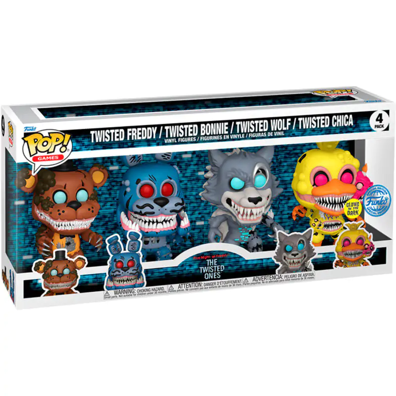 Funko POP Five Nights at Freddys Exkluzív 4 db-os figura csomag termékfotó