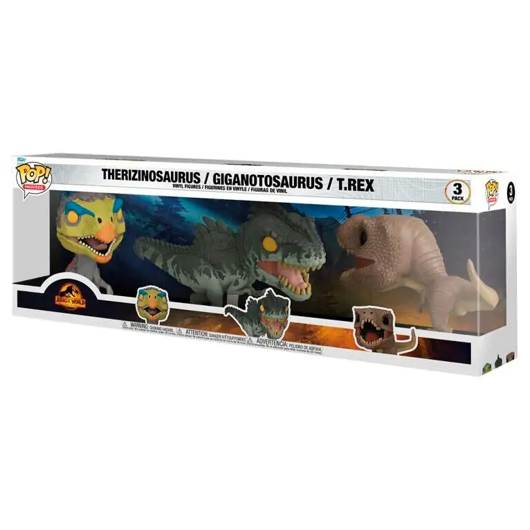 POP pack 3 figures Jurassic World termékfotó