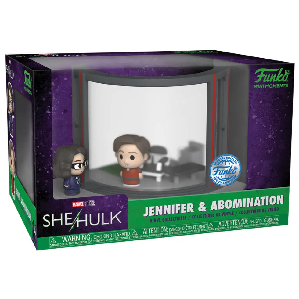 Funko POP Mini Moments Marvel She-Hulk Jennifer &amp; Abomination Exkluzív termékfotó