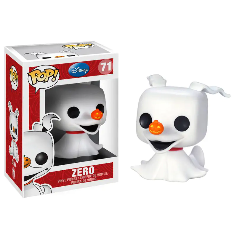 Funko POP Nightmare Before Christmas Vinyl figura Zero 10 cm termékfotó