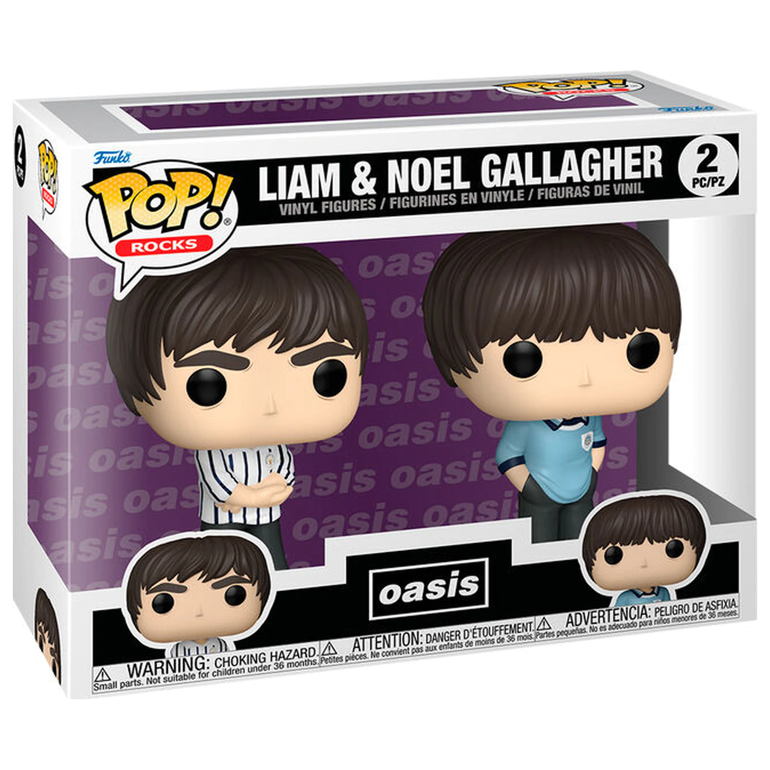 Funko POP Oasis Liam & Noel Gallagher 2db-os figura csomag termékfotó