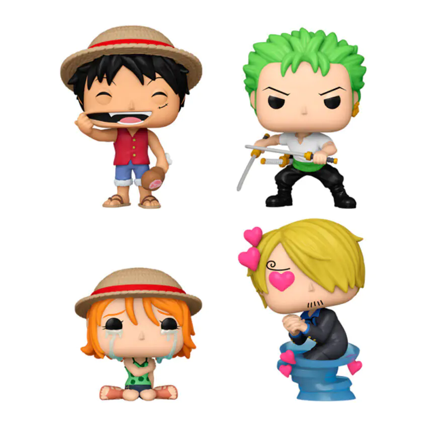 Funko POP One Piece 4 db-os figura csomag Exkluzív termékfotó