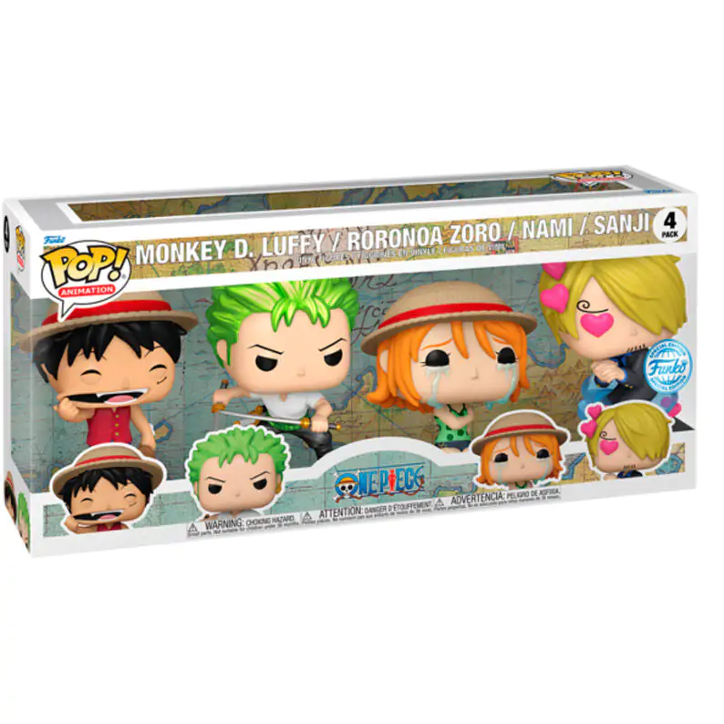 Funko POP One Piece 4 db-os figura csomag Exkluzív termékfotó