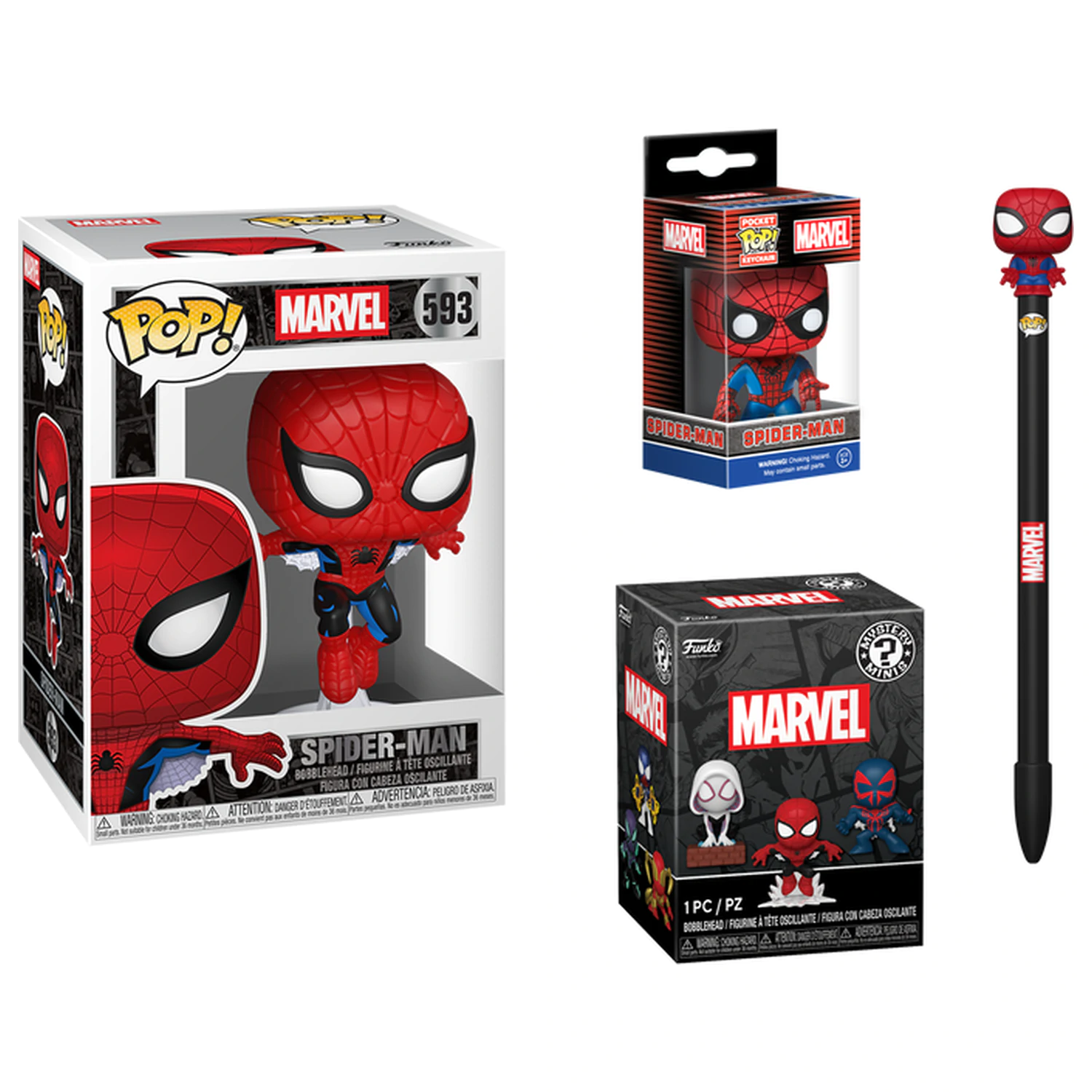 Funko POP Pack Bundle Marvel Spider-Man termékfotó