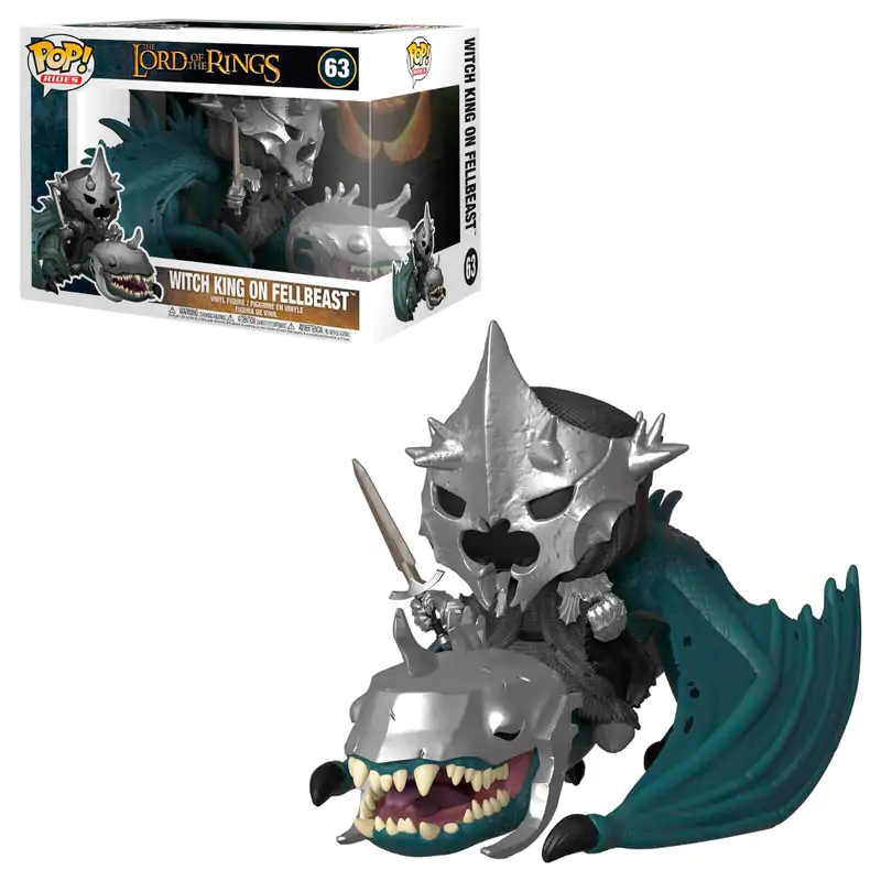 Funko POP Rides Lord of the Rings Vinyl Figure Witch King & Fellbeast termékfotó