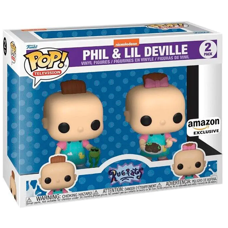 Funko POP Rugrats Phil & Lil Exkluzív 2db-os figura csomag termékfotó