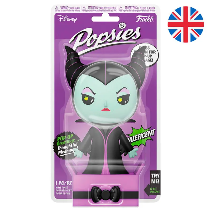 Funko POPsies figura Disney Villains Maleficent angol nyelvű termékfotó