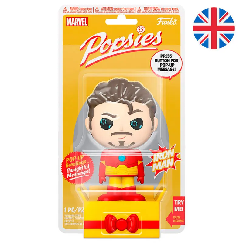 Funko POPsies figura Marvel Iron Man angol nyelvű termékfotó