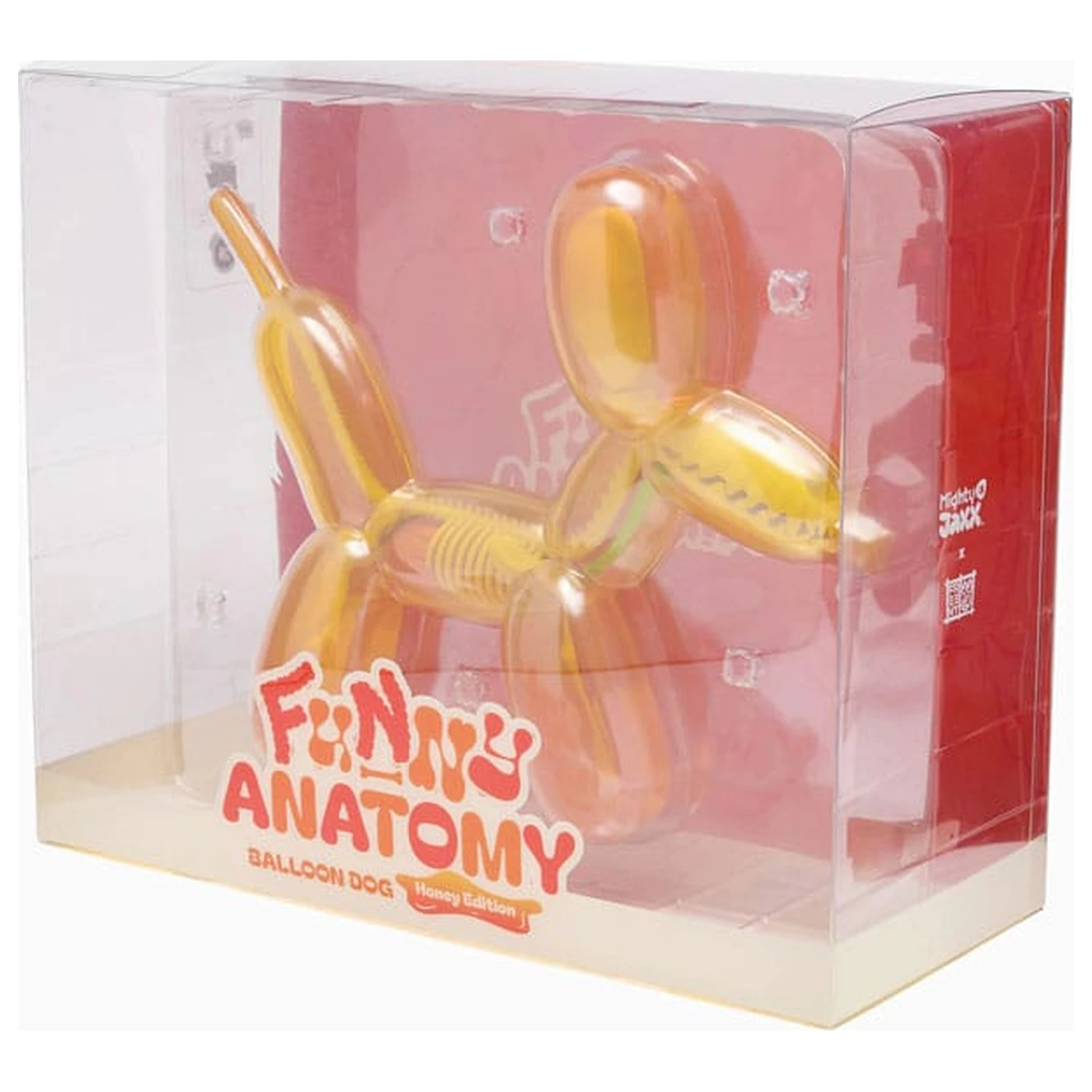 Funny Anatomy Honey Edition Balloon Dog szobor figura termékfotó