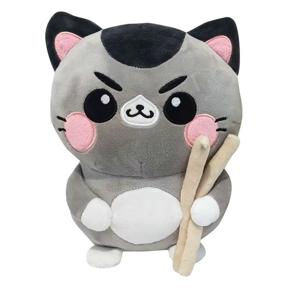 Funny Cat Cat with Chopsticks plüss figura 25 cm     termékfotó