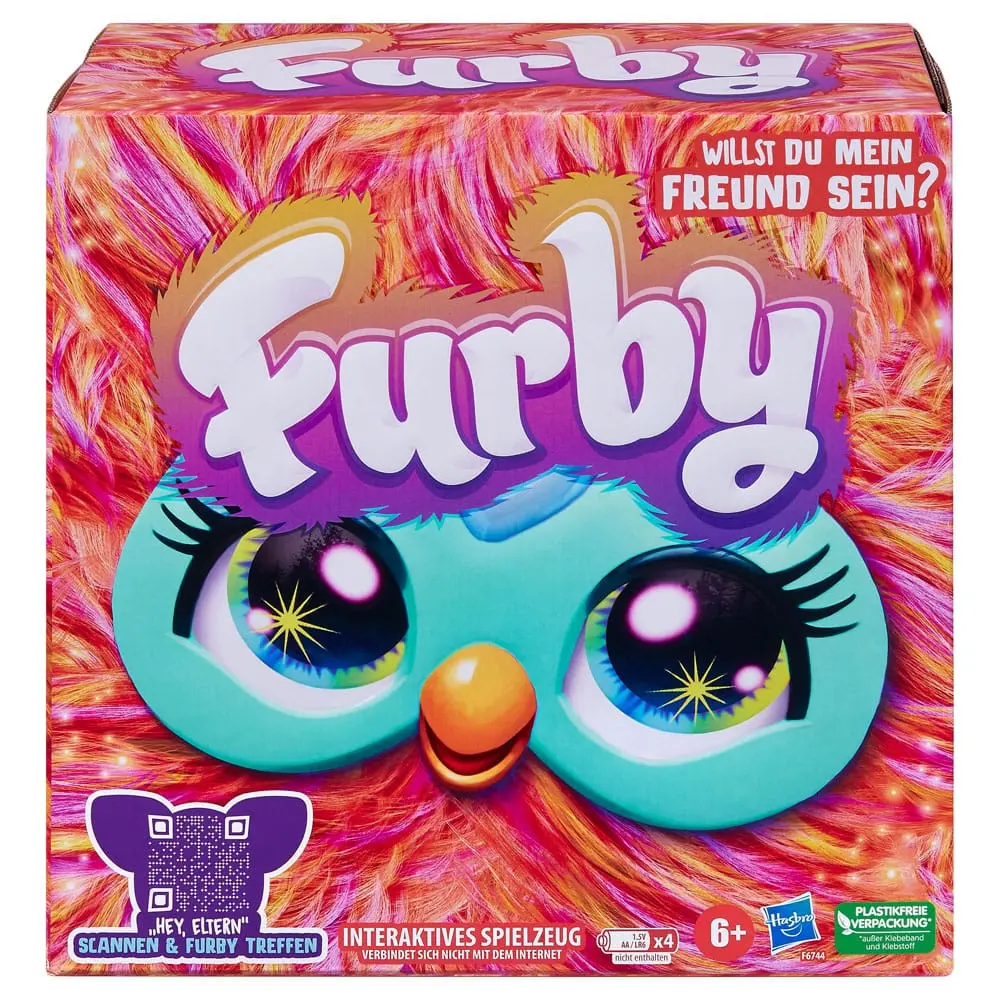 Furby Coral német nyelvű interaktív plüss termékfotó