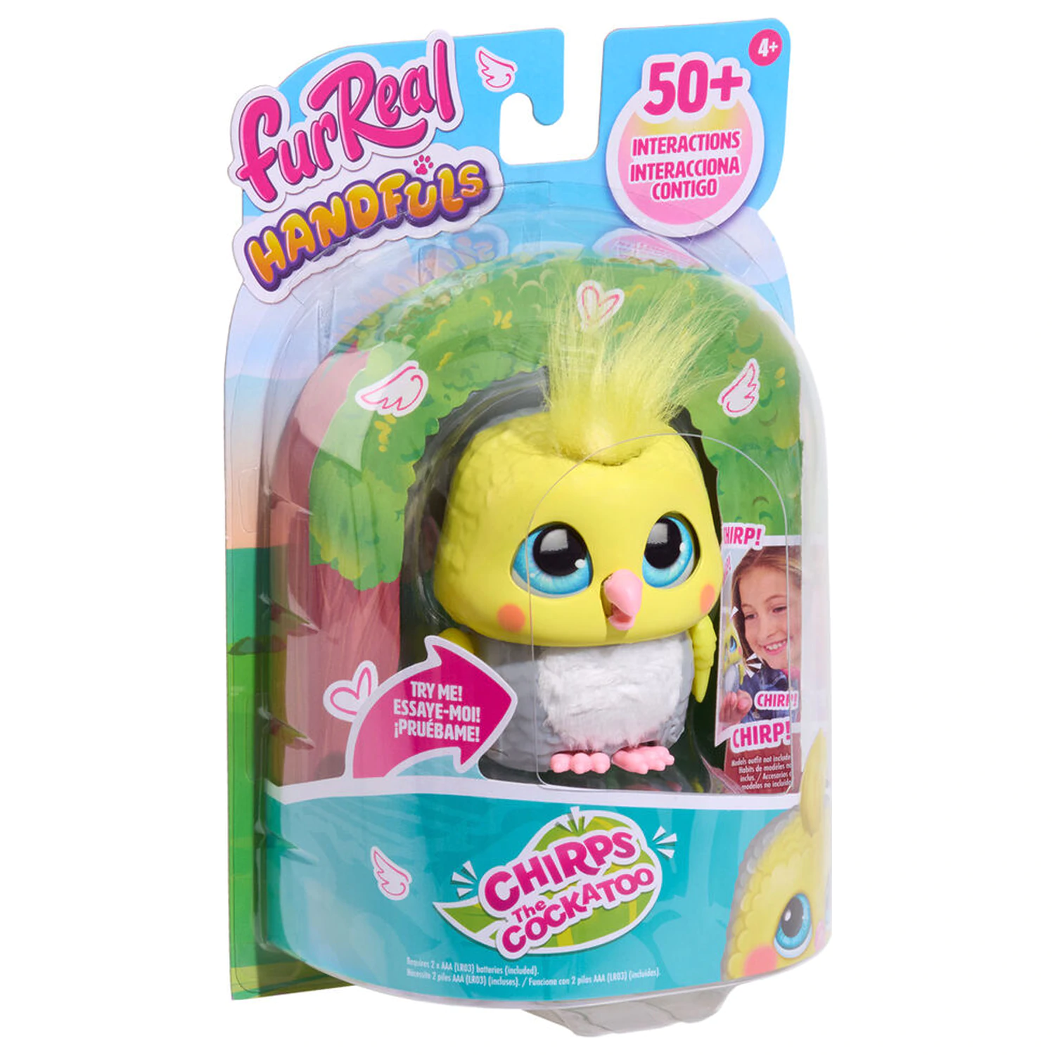 FurReal Handfuls Cockatoo Interactive játék baba termékfotó