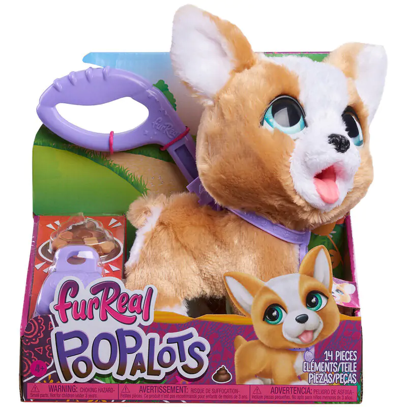 FurReal Poopalots Corgi interaktív plüss termékfotó