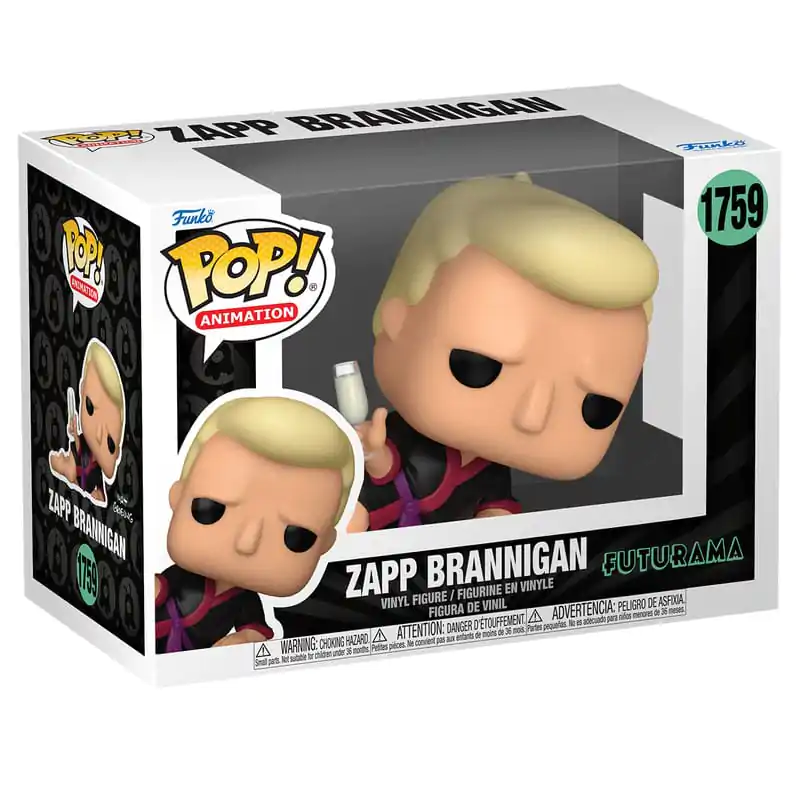 Futurama Pop! Animation Vinyl figura Zapp Brannigan 9 cm termékfotó