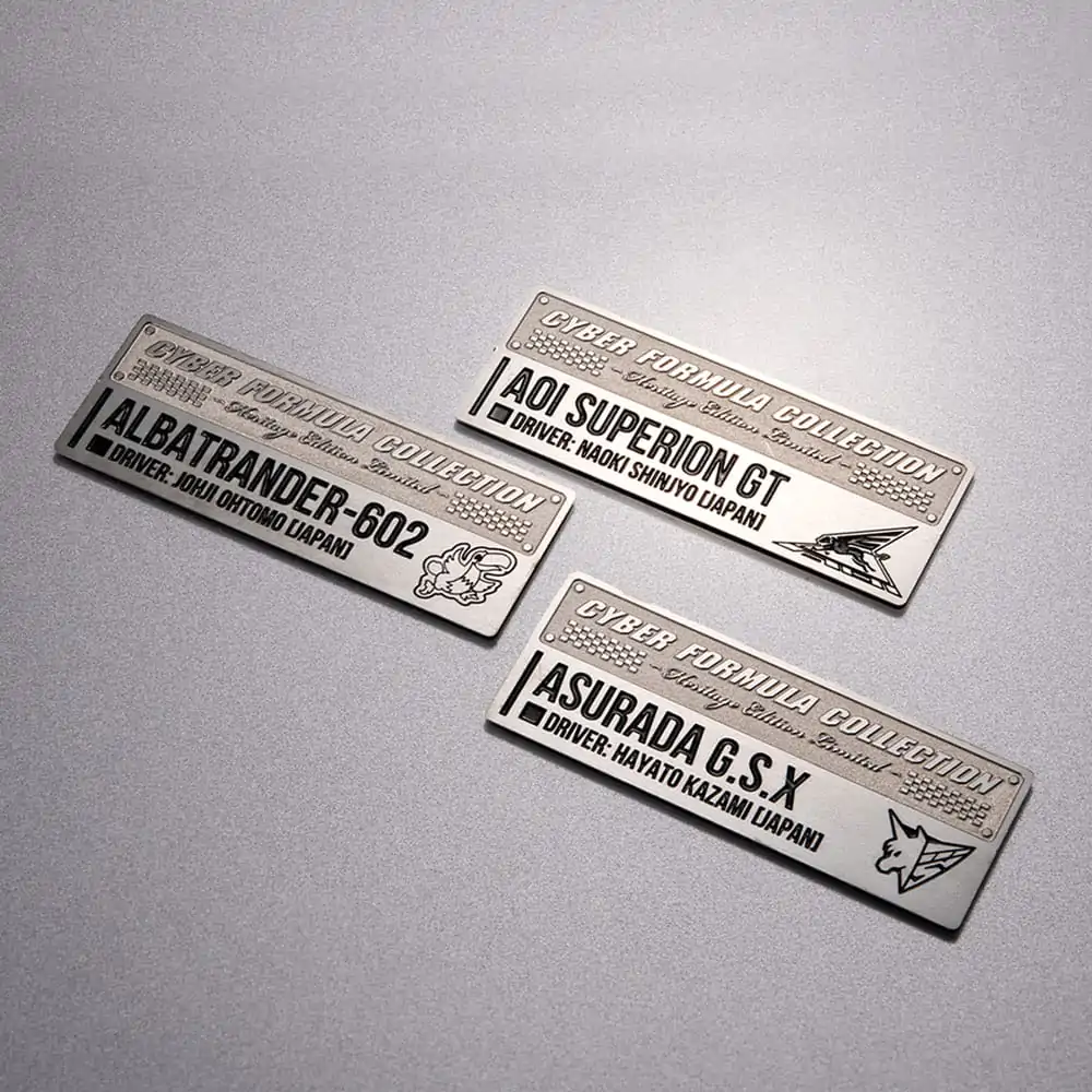 Future GPX Cyber Formula Asurada G.S.X & Albatrander 602 & Aoi Superion GT Set Heritage Edition 3 db-os jamű csomag 7 cm    termékfotó