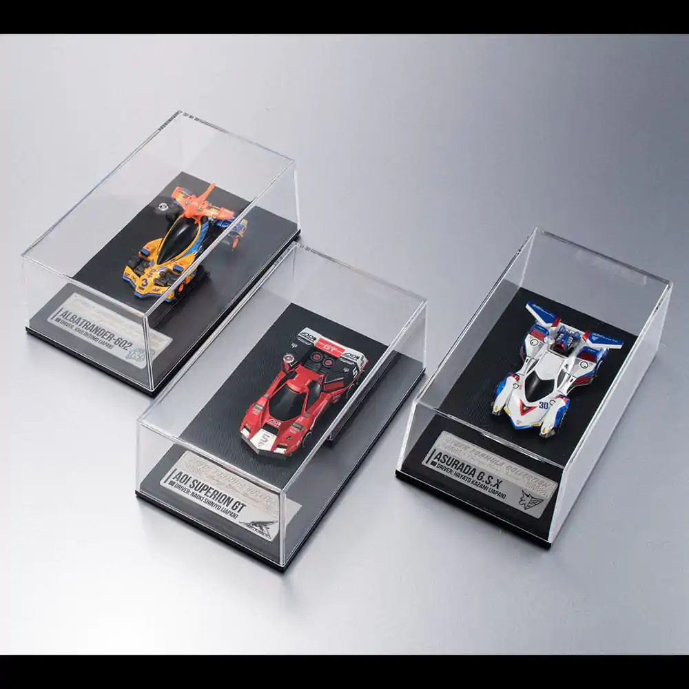 Future GPX Cyber Formula Asurada G.S.X & Albatrander 602 & Aoi Superion GT Set Heritage Edition 3 db-os jamű csomag 7 cm    termékfotó