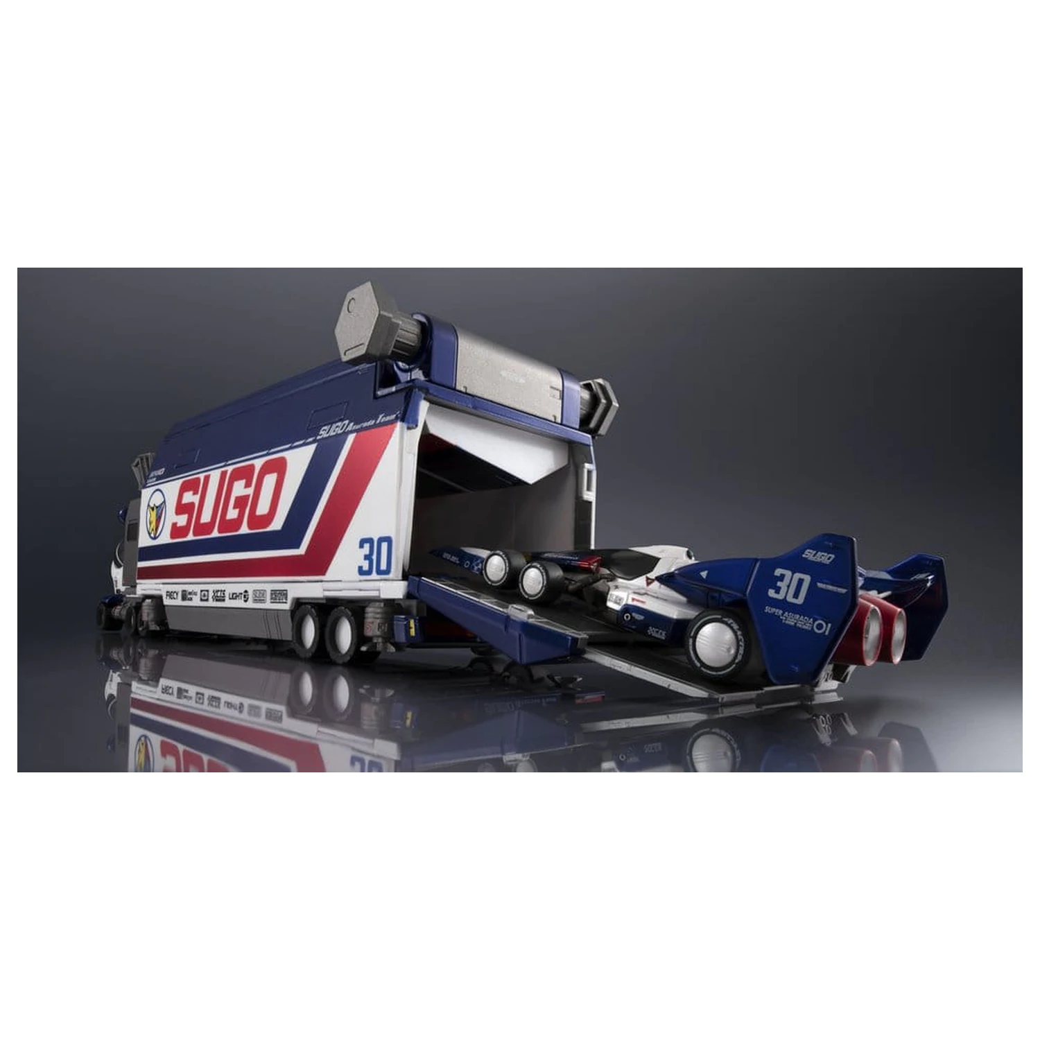 Future GPX Cyber Formula Collection 2 db-os jármű csomag Sugolegerd 10V5000 & Super Asurada 01 Circuit Mode Heritage Edition DX 22 cm termékfotó