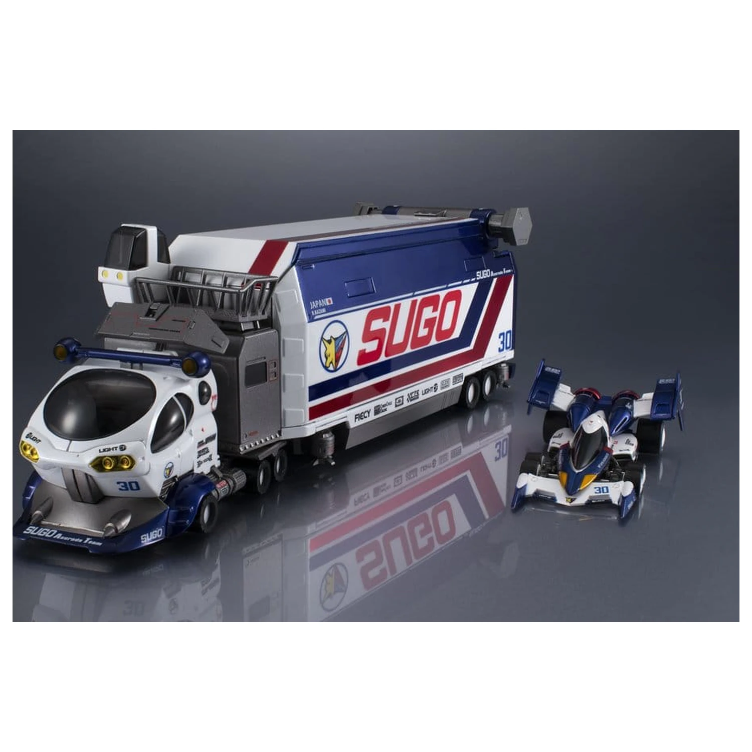 Future GPX Cyber Formula Collection 2 db-os jármű csomag Sugolegerd 10V5000 & Super Asurada 01 Circuit Mode -Heritage Edition- DX 22 cm (with gift) termékfotó