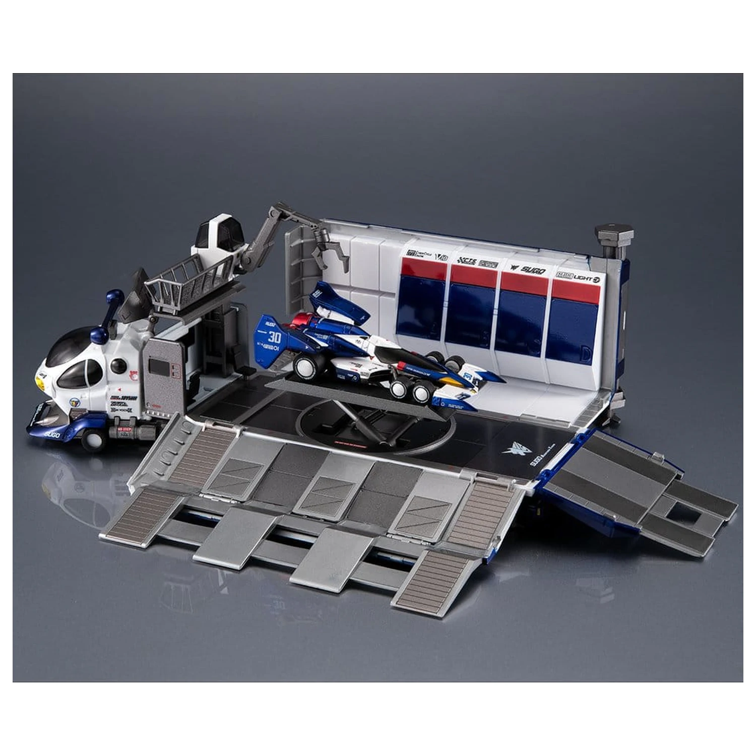 Future GPX Cyber Formula Collection 2 db-os jármű csomag Sugolegerd 10V5000 & Super Asurada 01 Circuit Mode -Heritage Edition- DX 22 cm (with gift) termékfotó