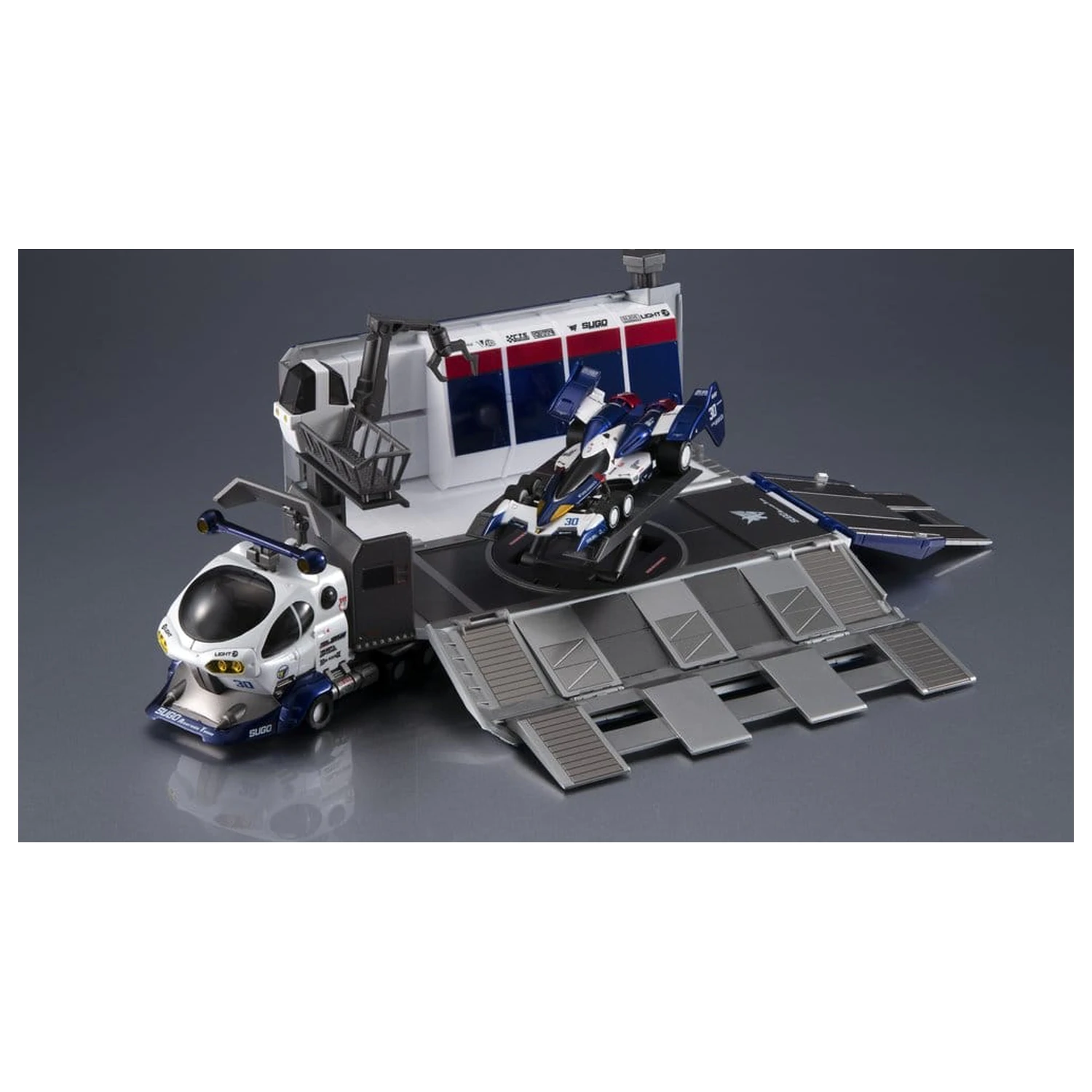 Future GPX Cyber Formula Collection 2 db-os jármű csomag Sugolegerd 10V5000 & Super Asurada 01 Circuit Mode -Heritage Edition- DX 22 cm (with gift) termékfotó