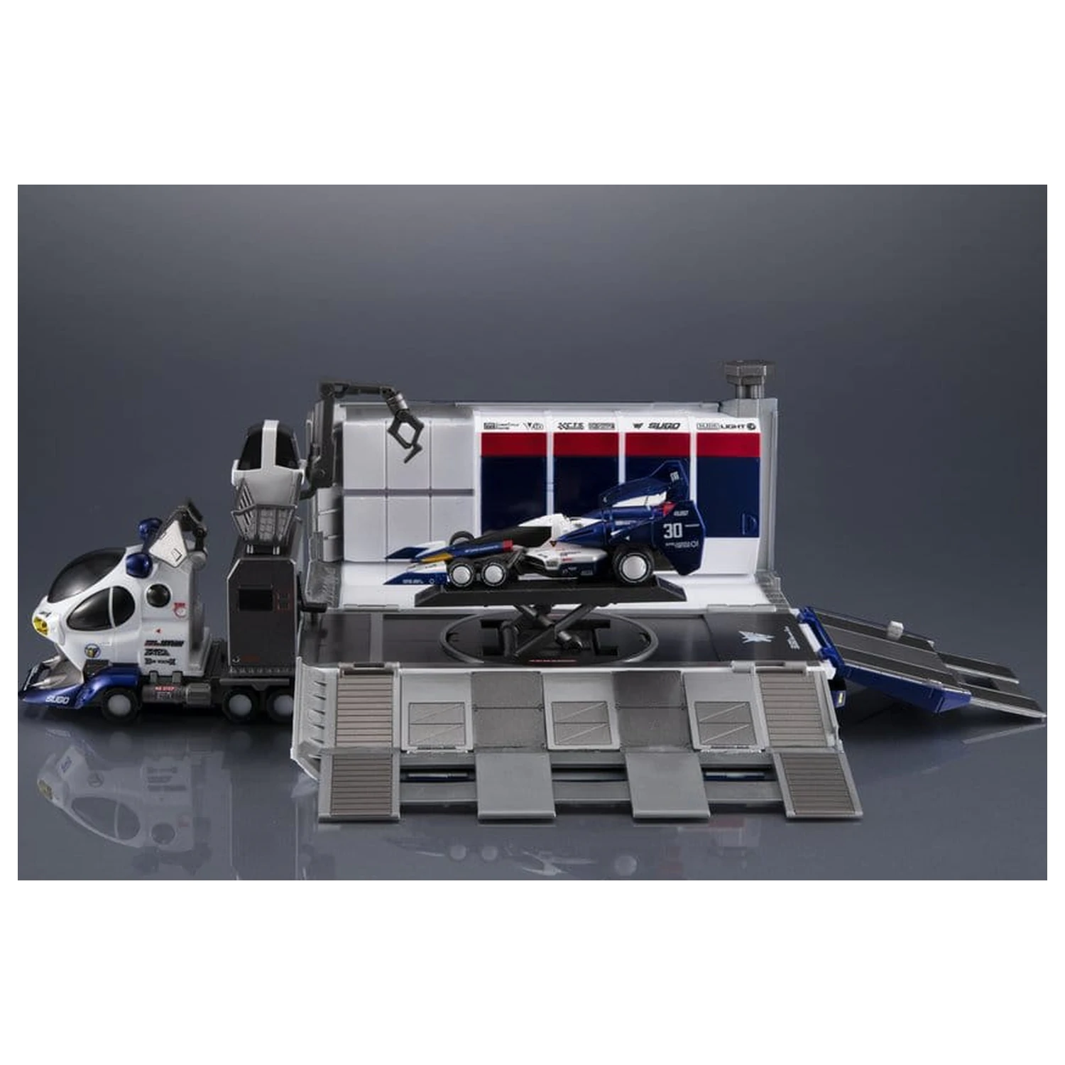 Future GPX Cyber Formula Collection 2 db-os jármű csomag Sugolegerd 10V5000 & Super Asurada 01 Circuit Mode -Heritage Edition- DX 22 cm (with gift) termékfotó