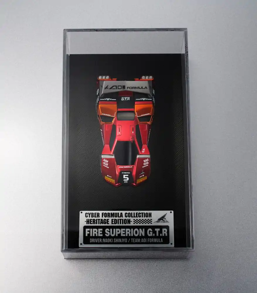 Future GPX Cyber Formula jármű 1/18 Fire Superion G.T.R Heritage Edition 14 cm termékfotó