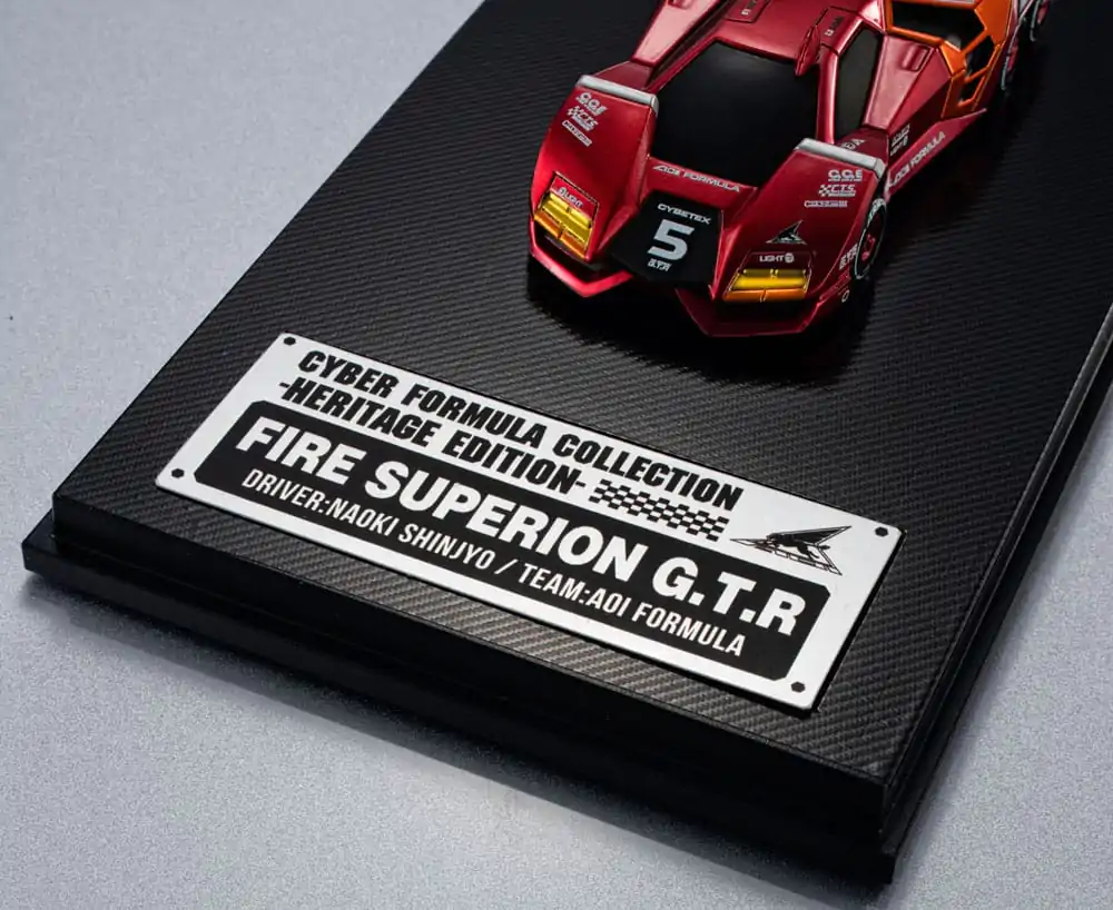 Future GPX Cyber Formula jármű 1/18 Fire Superion G.T.R Heritage Edition 14 cm termékfotó