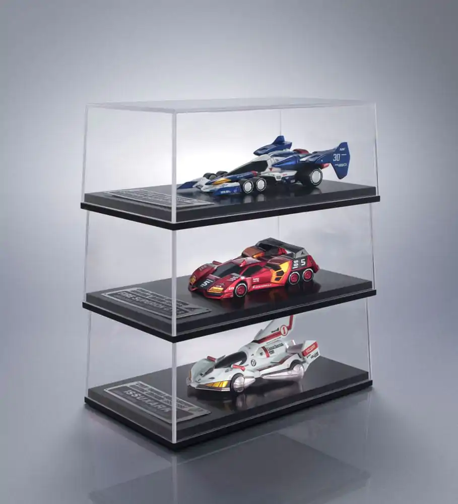 Future GPX Cyber Formula járművek 1/18 3-Pack 10&#039;s Cyber Formula world grand prix set Heritage Edition 14 cm termékfotó