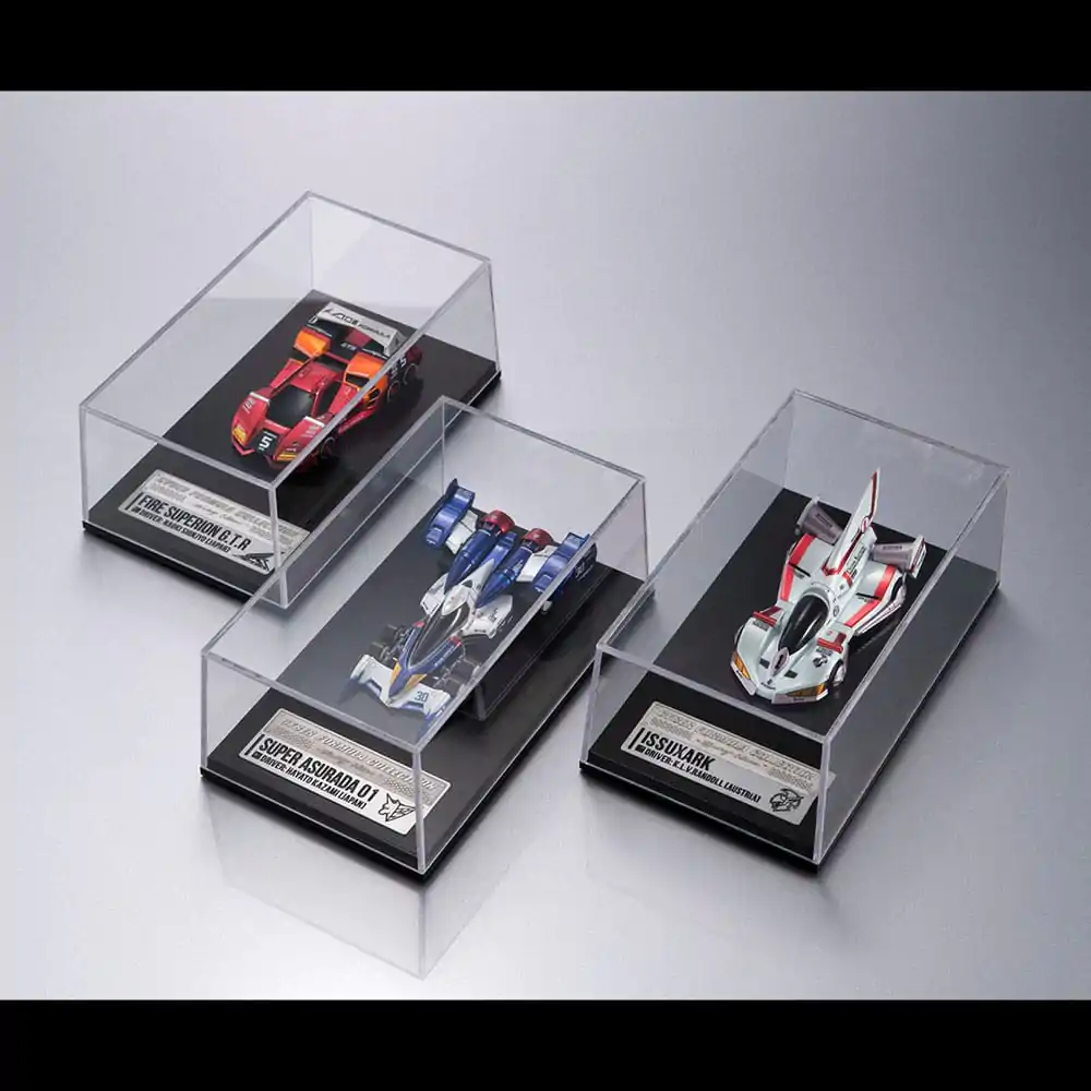Future GPX Cyber Formula járművek 1/18 3-Pack 10&#039;s Cyber Formula world grand prix set Heritage Edition 14 cm termékfotó