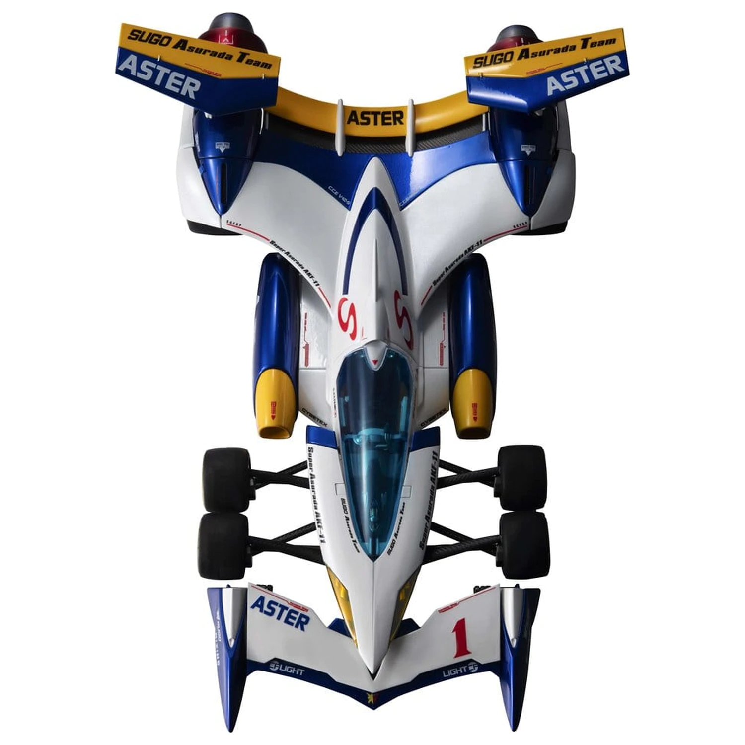 Future GPX Cyber Formula Variable Action Hi-SPEC jármű Super Asrada AKF-11 35th Anniversary Color Edition 27 cm (with gift) termékfotó