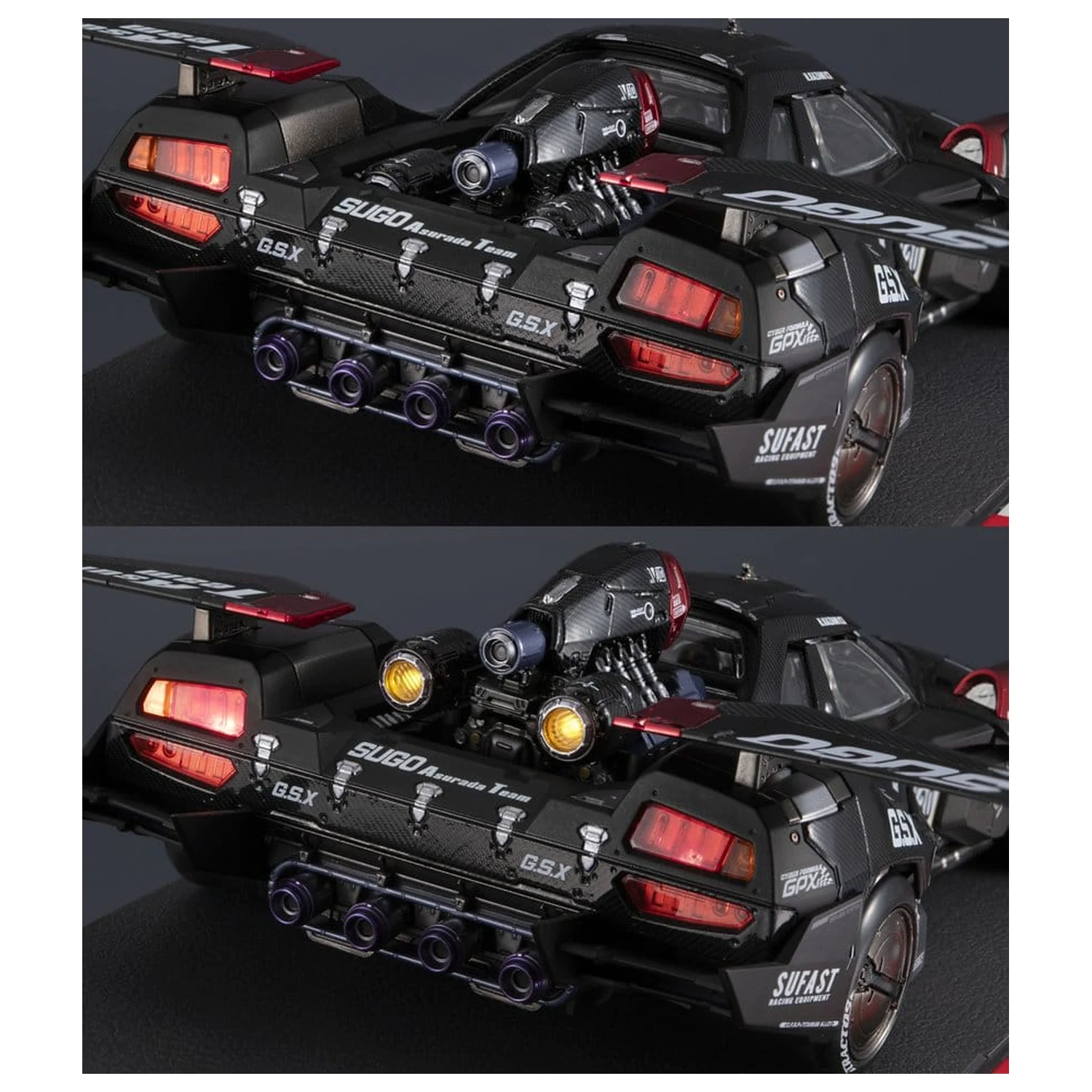 Future GPX Cyber Formula Variable Action Hi-SPEC United jármű Asurada G.S.X RS SIREN 26 cm termékfotó